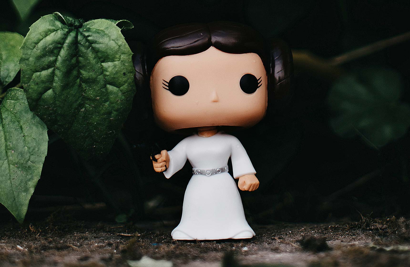 A Princess Leia figure